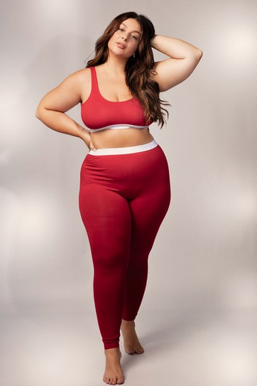 CALÇA LEGGING VERMELHA MAYA